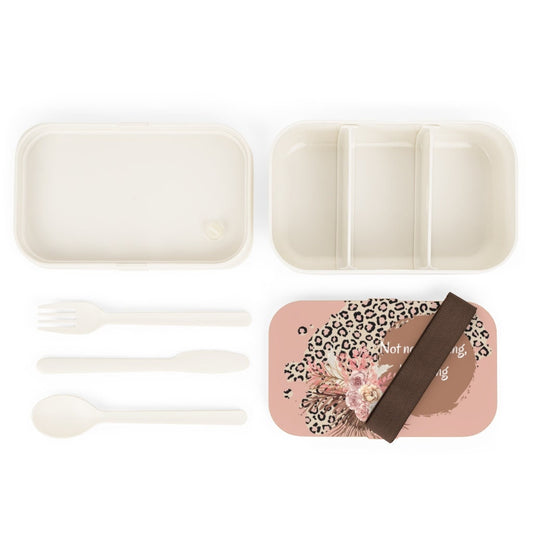 Leopard print Boho Chic Bento Lunch Box, Lunch box, bento box for adults, bento, snack box, Boho Chic aesthetic