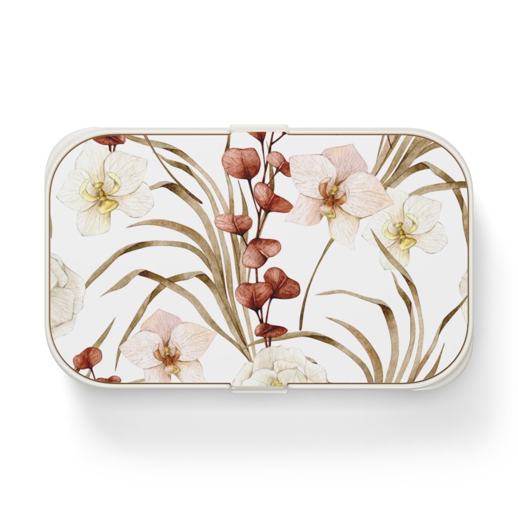 self care gift box,Floral Bento lunch box for adult, Lunch Box, Lunch box, bento box for adults, bento, snack box,  cute lunch box