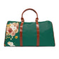 Dark Academia Weekender Bag, Black Girl Magic Travel Bag,  Black Owned Shops, Vintage Aesthetic Christmas Gift, Self Care Kit, Emerald
