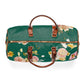 Dark Academia Weekender Bag, Black Girl Magic Travel Bag,  Black Owned Shops, Vintage Aesthetic Christmas Gift, Self Care Kit, Emerald