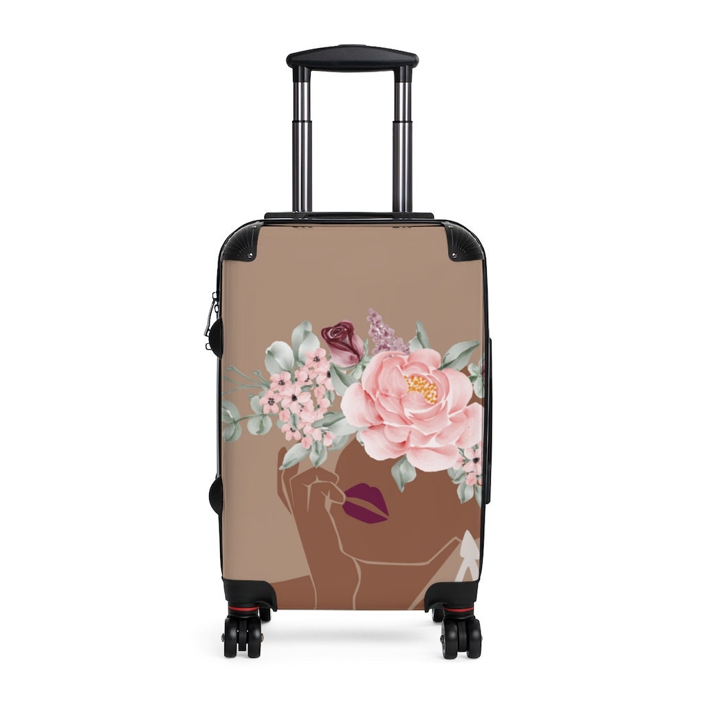 Suitcase, Boho, Room Decor, Black Girl Magic, Black Owned Shops, Gifts for her, Summer Gift, Self Care Gift