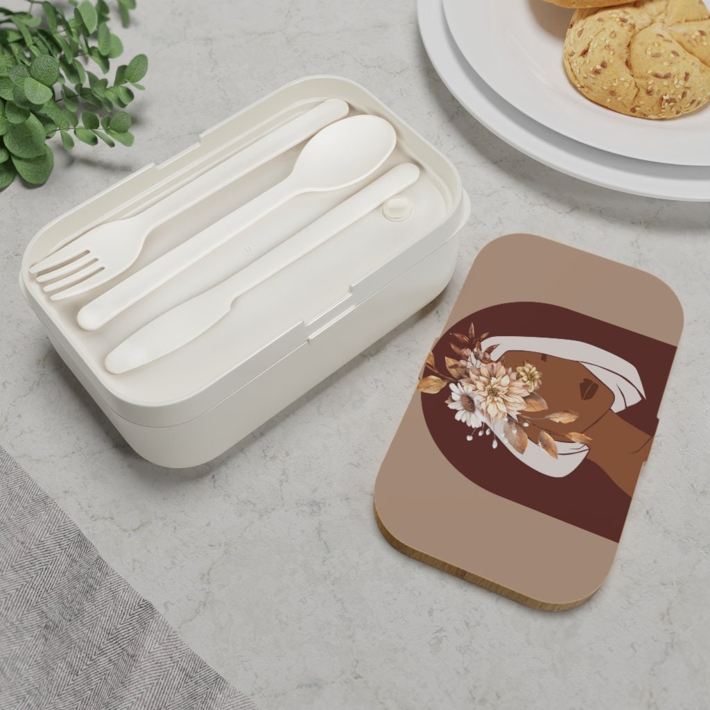 Black Girl Magic Bento Lunch Box, bento box for adults, snack box, Black Owned Shops, African American godmother gift, Grandma gift