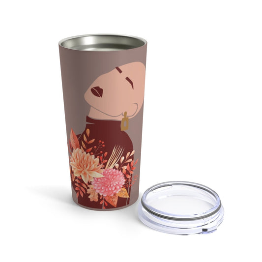 Breast Cancer Survivor Tumbler 20oz, Tumblers, Black owned shop, Boho Bouquet, gifts for friend, neighbor gift