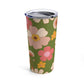 Floral 20oz Tumbler, Boho tumblers, Black owned shop, Bridesmaid tumblers,Bride Tumbler,  Christmas gift