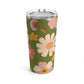 Floral 20oz Tumbler, Boho tumblers, Black owned shop, Bridesmaid tumblers,Bride Tumbler,  Christmas gift