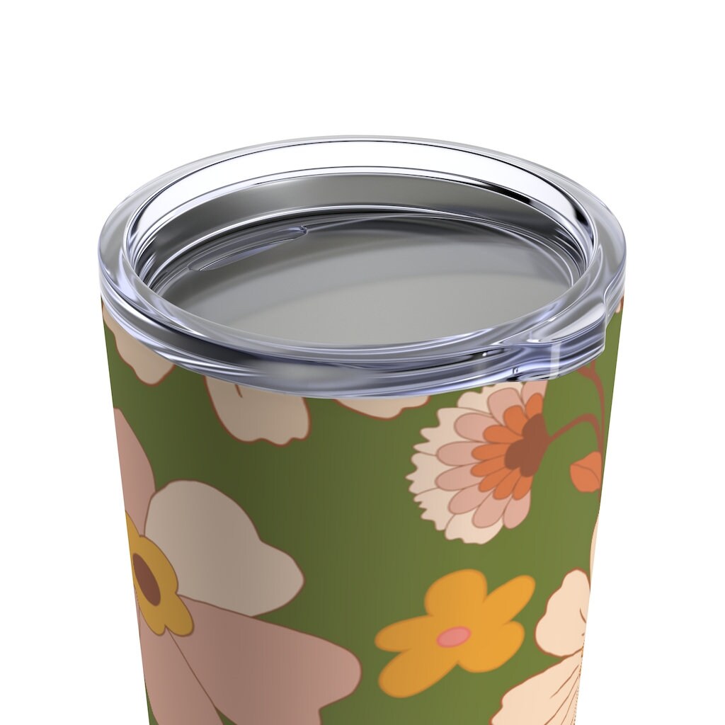 Floral 20oz Tumbler, Boho tumblers, Black owned shop, Bridesmaid tumblers,Bride Tumbler,  Christmas gift