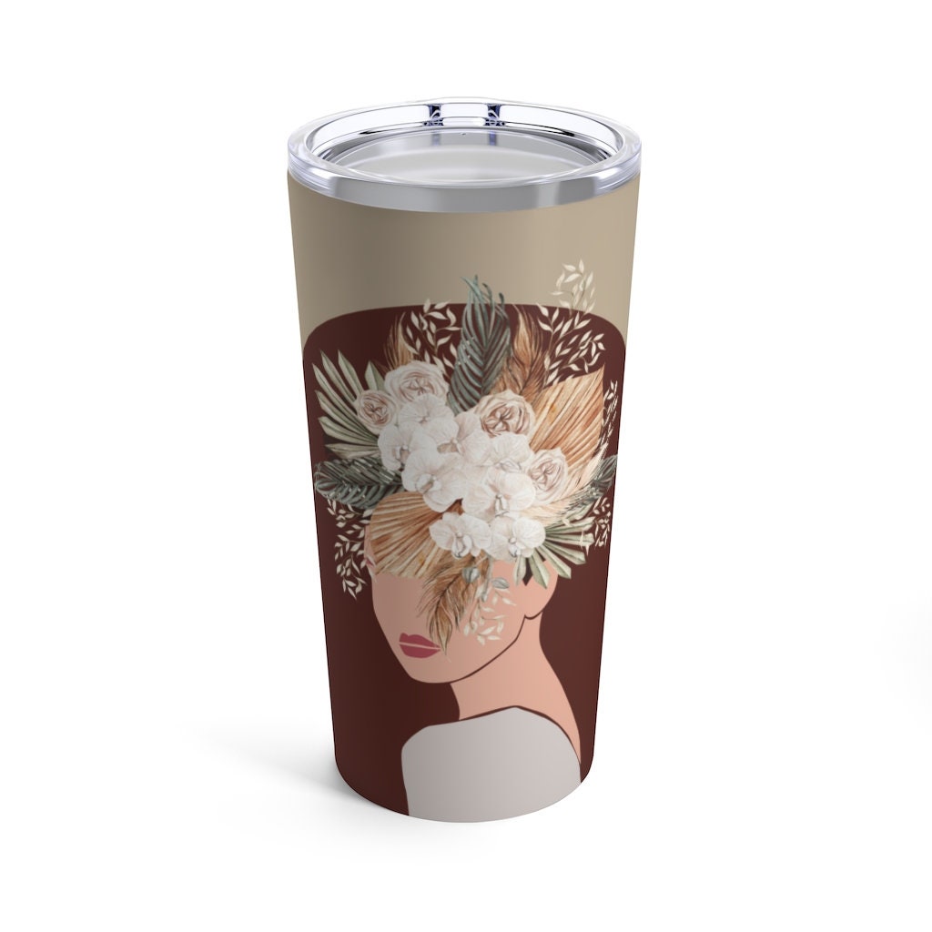 Boho Bride Tumbler 20oz, Bridal party tumblers, Black owned shop, Boho, Bridal Party Favor, Christmas gift