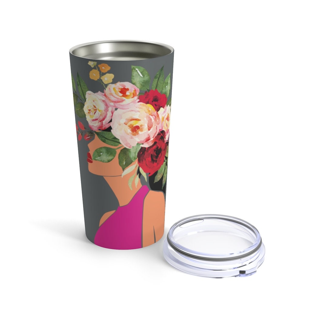 Boho Art Tumbler 20oz, Bridal party tumblers, Black owned shop, Boho, Bridal Party Favor, Christmas gift