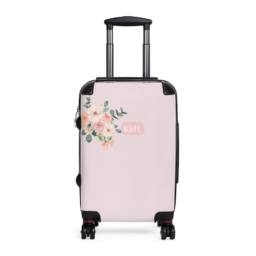 Boho Suitcase, Gifts for Travelers Luggage, Black Owned Shops, Gifts for her, Carry on Bag, Coquette aesthetic, monograms, Christmas