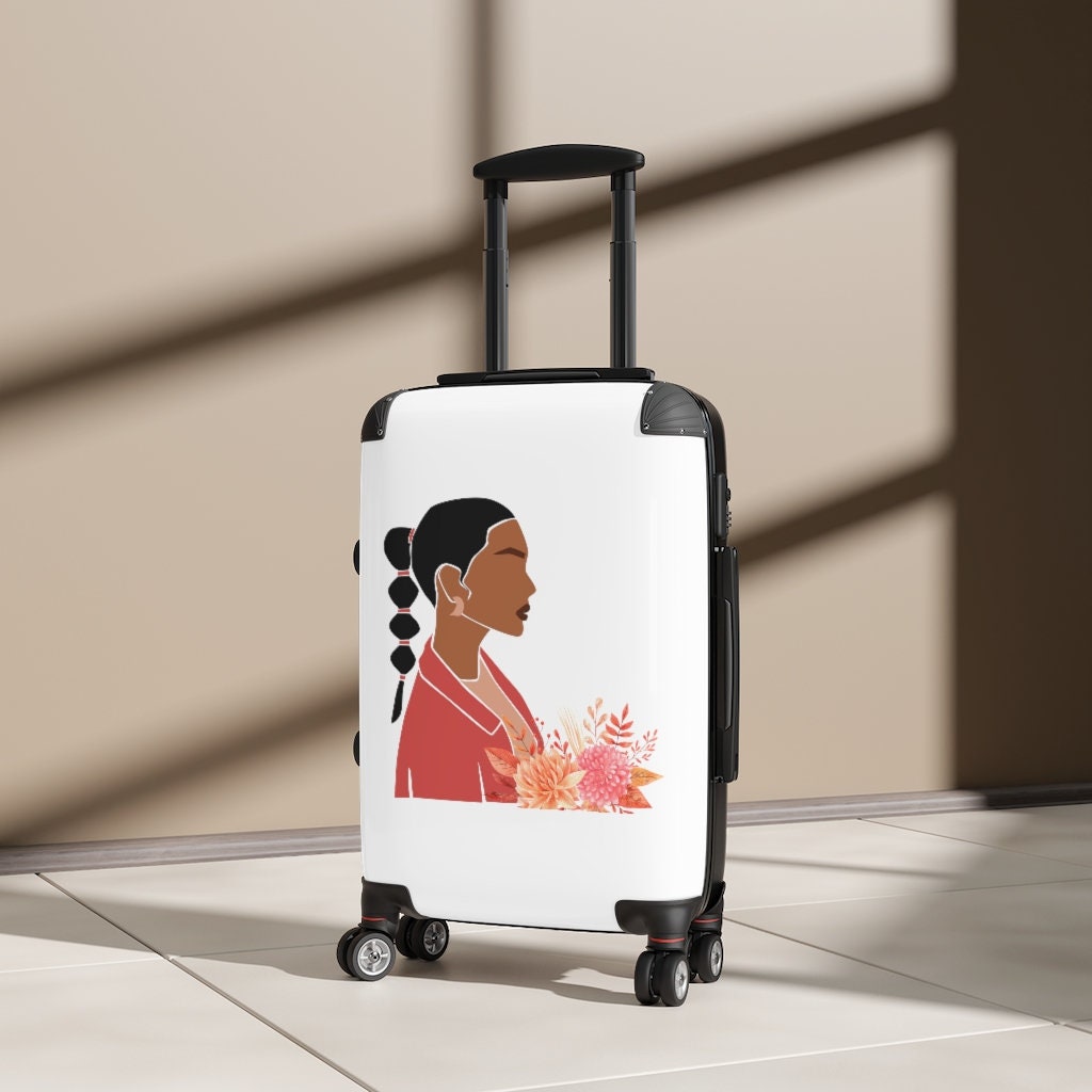 Suitcase, Boho, Room Decor, Black Girl Magic, Black Owned Shops, Gifts for her, Summer Gift, Self Care Gift
