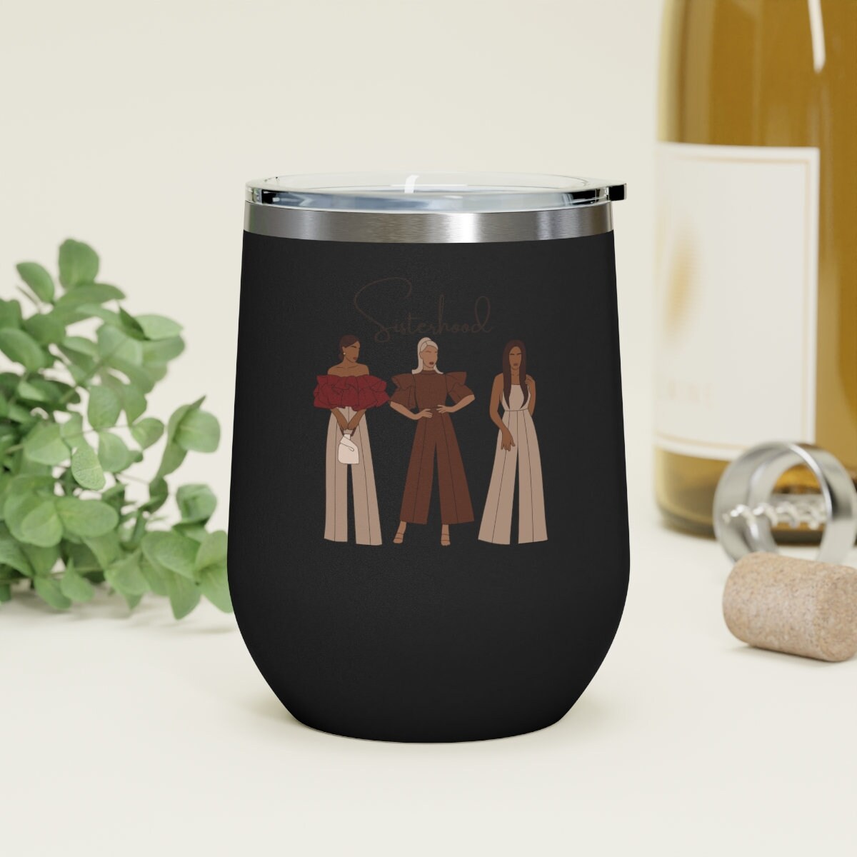 Black Girl Magic wine tumbler, coffee mug, tumbler, Black woman tumbler, Black Owned Shops, African American Grandma gift, Best friend gift