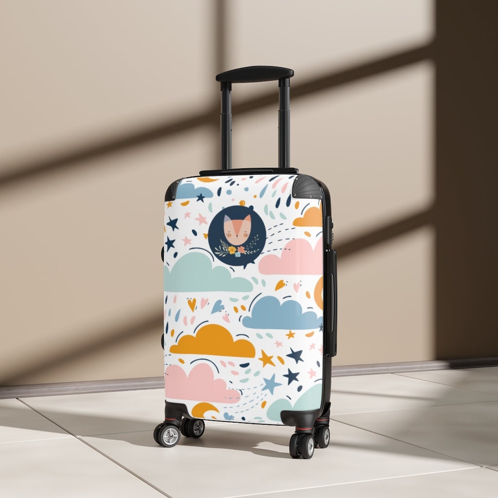 Retro Suitcase, Gifts for Travelers Luggage, Black Owned Shops, Gifts for her, Carry on Bag, Personalized Gift, Teenagers, Christmas Gifts