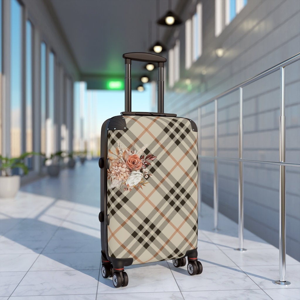 Dark Academia Suitcase, Gifts for Travelers Luggage, Black girl magic suitcase, Gifts for her, Carry on Bag, dark academia decor,Teenagers,