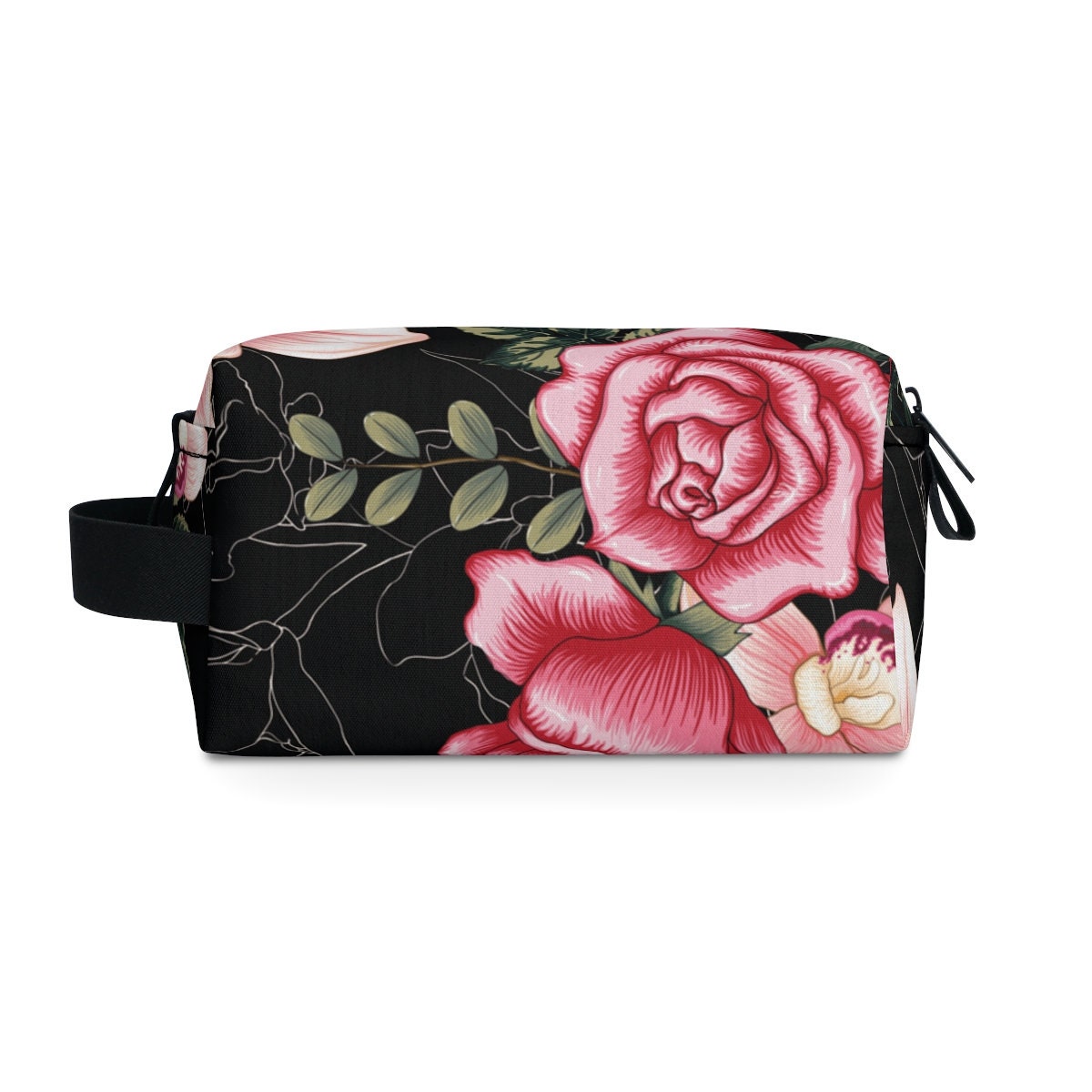 Dark Academia Toiletry Bag, Make up bag, custom makeup bag, monogram makeup bag, small makeup bag, toiletry bag women, Bridesmaid gifts
