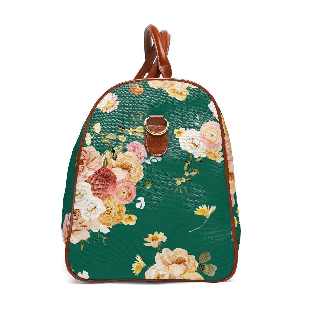 Dark Academia Weekender Bag, Black Girl Magic Travel Bag,  Black Owned Shops, Vintage Aesthetic Christmas Gift, Self Care Kit, Emerald