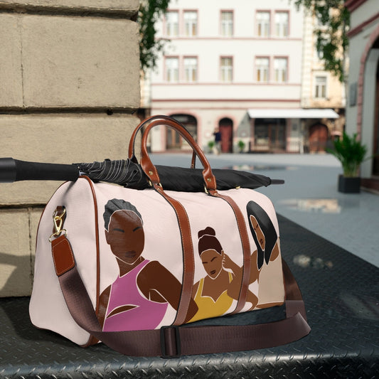 Black Girl Travel Bag, Weekender Bag, Black Girl Magic, Black Owned Shops, African American fitness bag, Self Care Kit