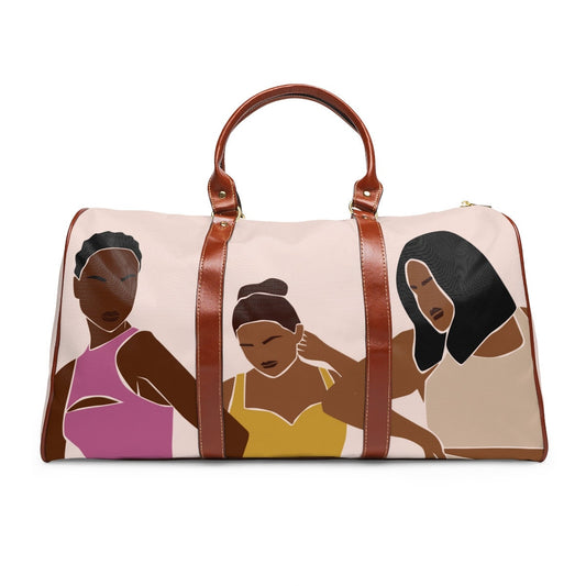 Black Girl Travel Bag, Weekender Bag, Black Girl Magic, Black Owned Shops, African American fitness bag, Self Care Kit