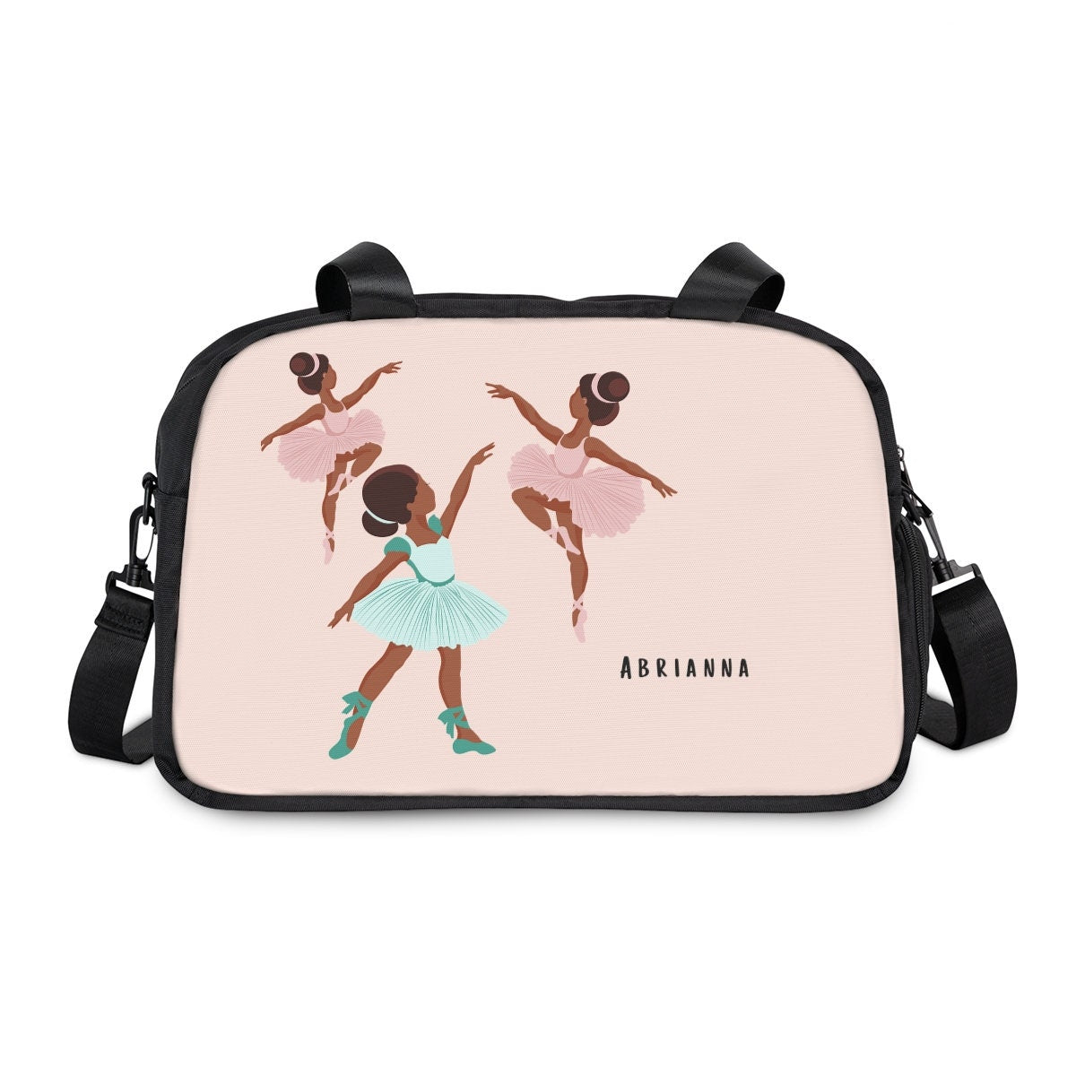 African American girl Ballerina Handbag,