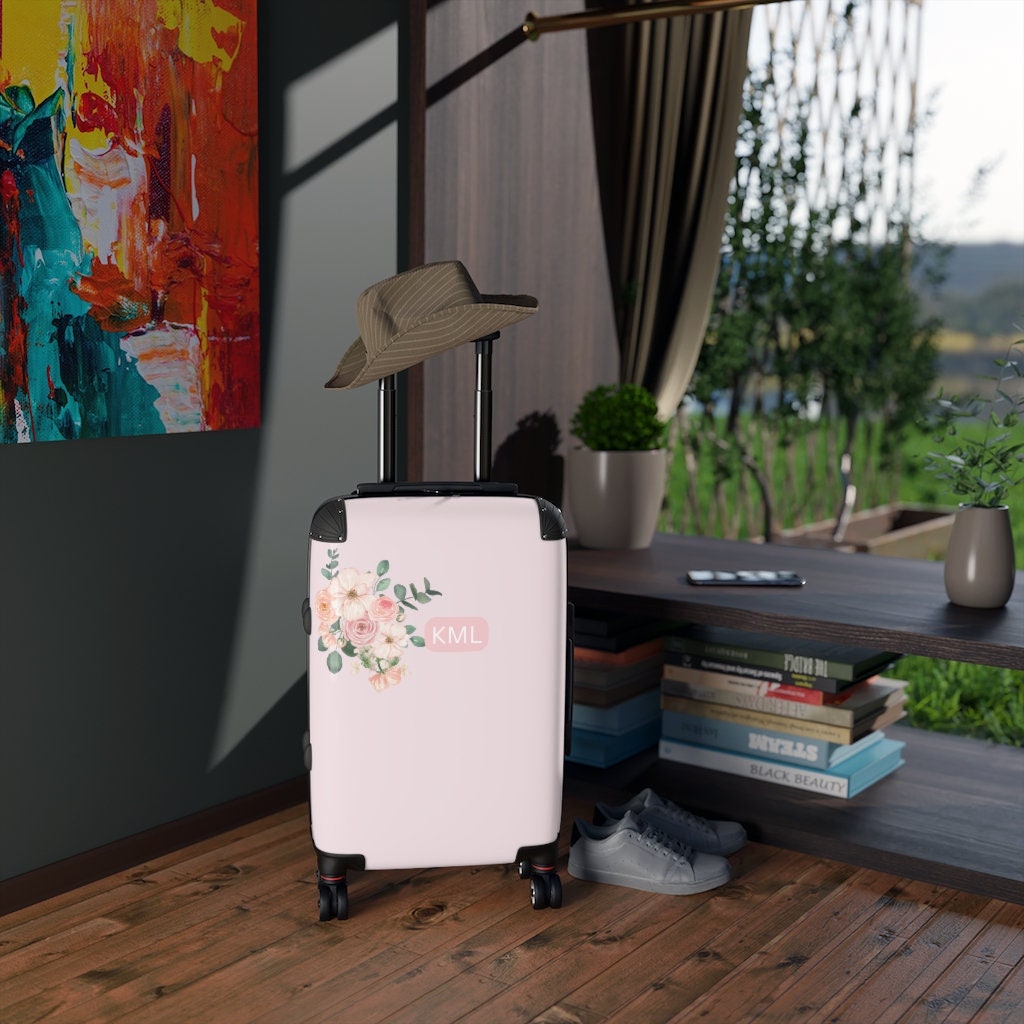 Boho Suitcase, Gifts for Travelers Luggage, Black Owned Shops, Gifts for her, Carry on Bag, Coquette aesthetic, monograms, Christmas