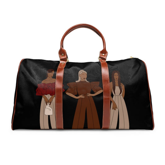 Black Girl  Magic Travel Bag, Weekender Bag, Gift for Grandma, Black Owned Shops, African American Teacher Gift, Self Care Kit