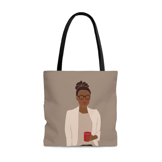 Black girl magic tote bag, African American Weekender Bag, Weekender Travel Tote, Overnight Bag, Travel Bag, Gift for Grandma, coffee